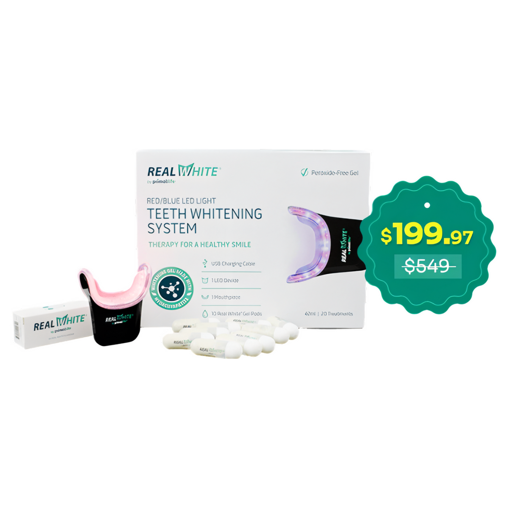 LED teeth whitening system