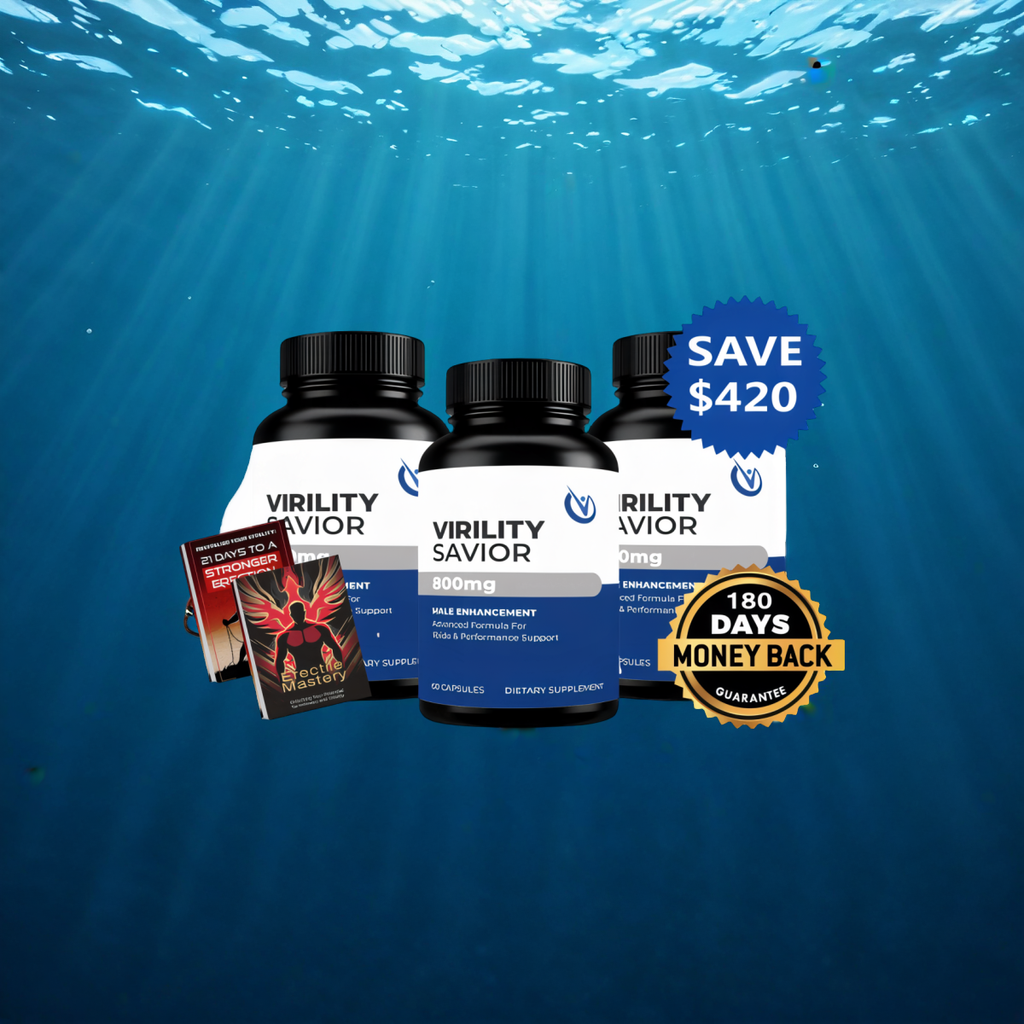Virility Savior 90 Day Set (3 Bottles)